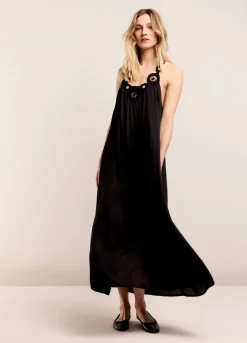 Vrouwen Summum Woman Halterjurk Viscose-Satijn