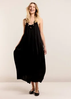 Vrouwen Summum Woman Halterjurk Viscose-Satijn