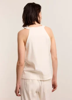 Vrouwen Summum Woman Haltertop Met Blinde Rits