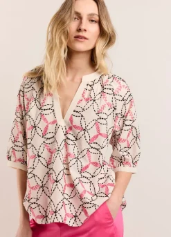 Vrouwen Summum Woman Handgeborduurd Top