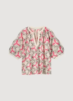 Vrouwen Summum Woman Handgeborduurd Top