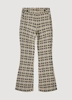 Vrouwen Summum Woman Jacquard Flared Pants
