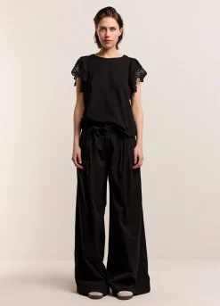 Vrouwen Summum Woman Jersey Top Met Kant