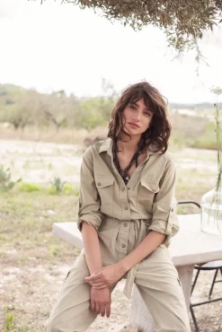 Vrouwen Summum Woman Jumpsuit Met Drukknopen