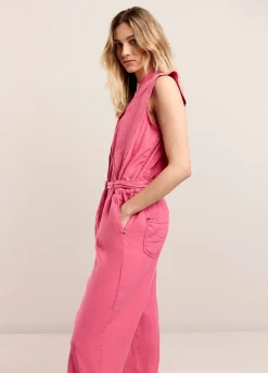 Vrouwen Summum Woman Katoen-Linnen Jumpsuit