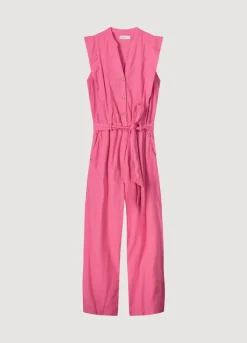 Vrouwen Summum Woman Katoen-Linnen Jumpsuit