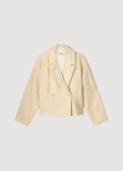 Vrouwen Summum Woman Kort Tweed Jasje
