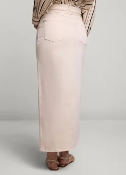 Vrouwen Summum Woman Lange Denim Rok