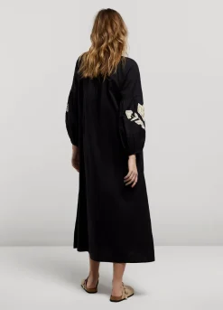 Vrouwen Summum Woman Lange Jurk Met Borduur