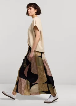 Vrouwen Summum Woman Lange Rok Met Print