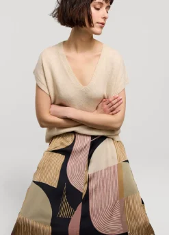 Vrouwen Summum Woman Lange Rok Met Print