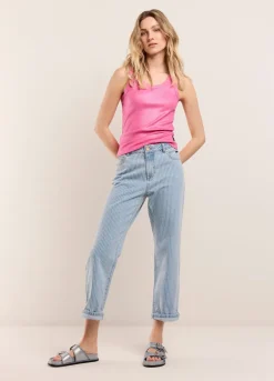 Vrouwen Summum Woman Lasercut 5-Pocket Denim