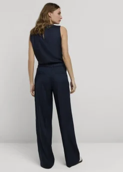 Vrouwen Summum Woman Linnen Broek Wijde Pijpen