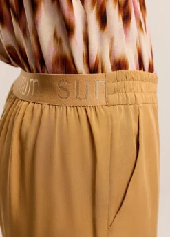 Vrouwen Summum Woman Luchtige Broek Met Rechte Pijp