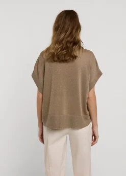 Vrouwen Summum Woman Lurex Boxy Truitje