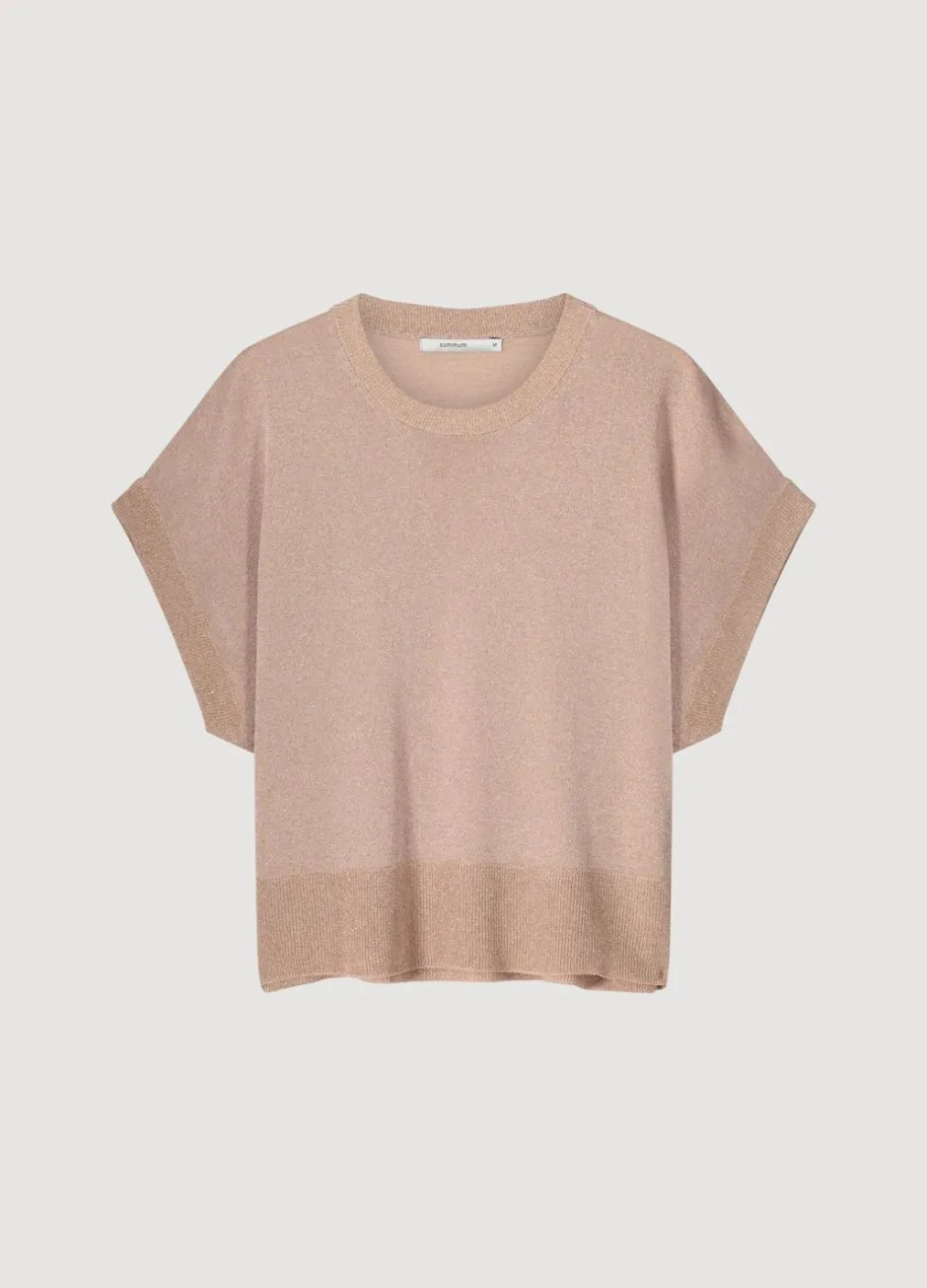 Vrouwen Summum Woman Lurex Boxy Truitje