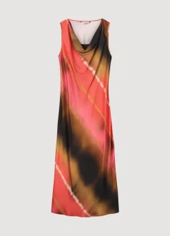 Vrouwen Summum Woman Mouwloze Jurk Faded Print