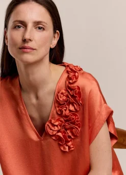 Vrouwen Summum Woman Mouwloze Top Met Accent