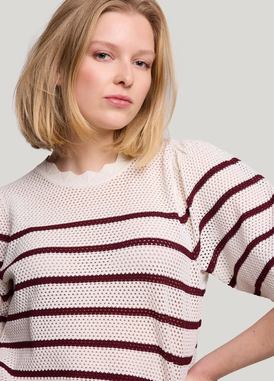 Vrouwen Summum Woman Open Gebreid Truitje