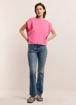 Vrouwen Summum Woman Oversized Jersey Top