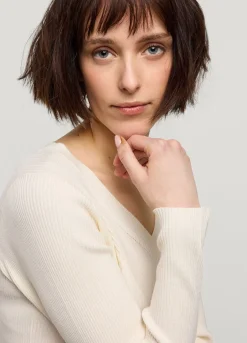 Vrouwen Summum Woman Ribgebreid Truitje