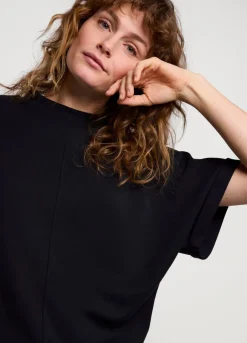 Vrouwen Summum Woman Scuba Top Met Korte Mouw