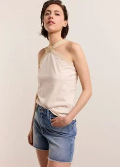 Vrouwen Summum Woman Singlet Gekruiste Halslijn