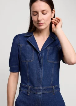Vrouwen Summum Woman Slim Fit Denim Jumpsuit