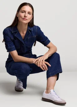 Vrouwen Summum Woman Slim Fit Denim Jumpsuit