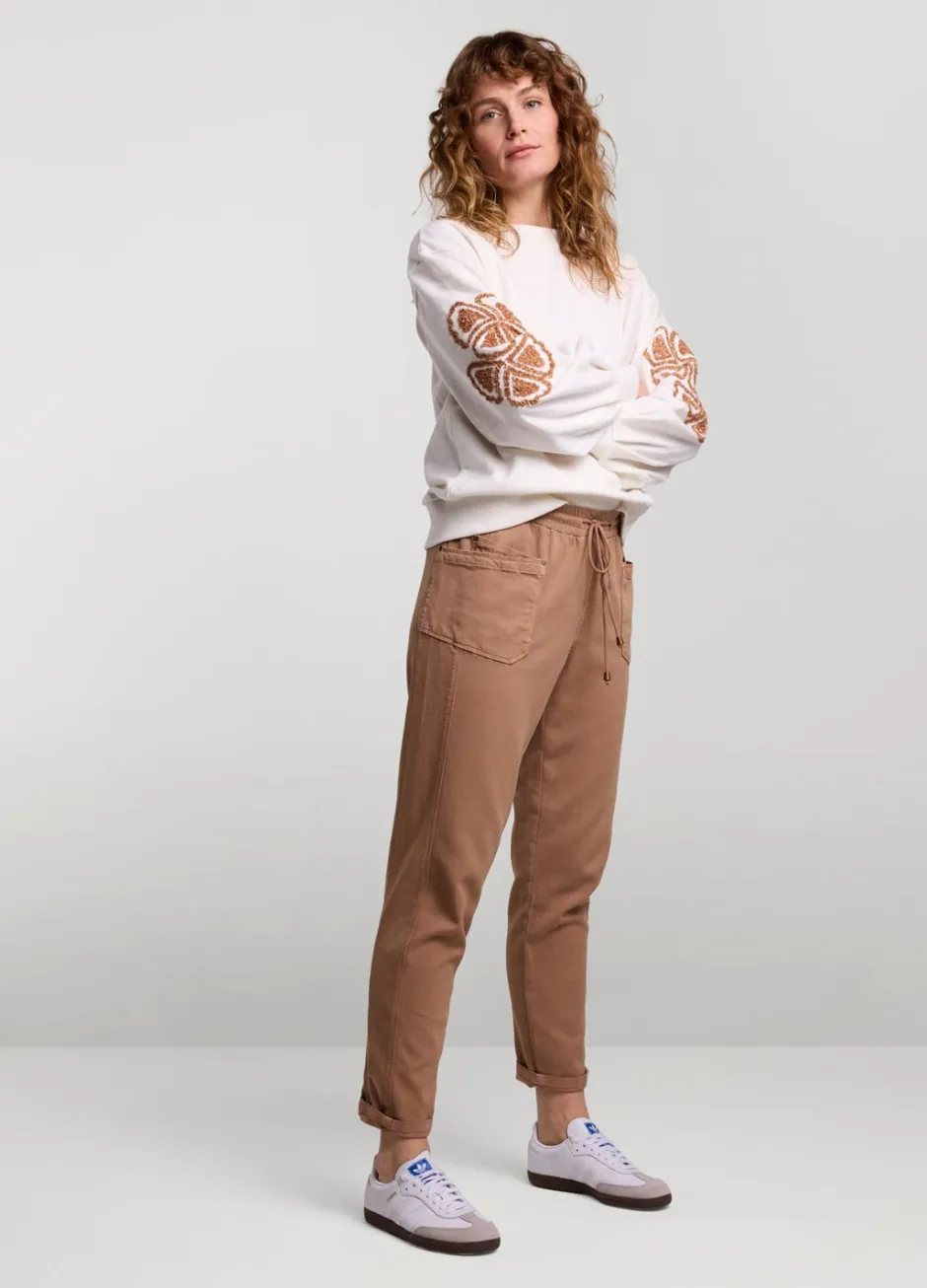 Vrouwen Summum Woman Soepelvallende Chino