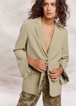 Vrouwen Summum Woman Soft Foam Boyfriend Blazer