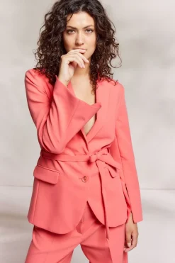 Vrouwen Summum Woman Soft Foam Boyfriend Blazer