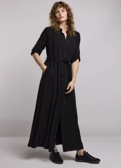 Vrouwen Summum Woman Stoere Doorknoopjurk