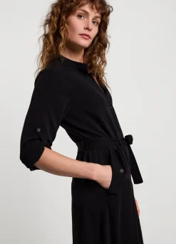 Vrouwen Summum Woman Stoere Doorknoopjurk
