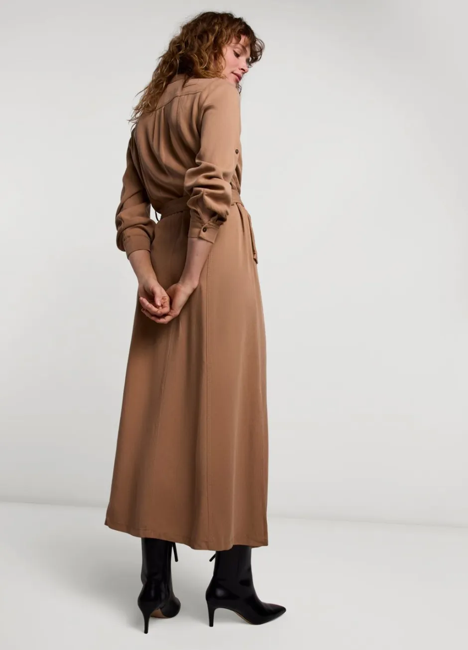 Vrouwen Summum Woman Stoere Doorknoopjurk