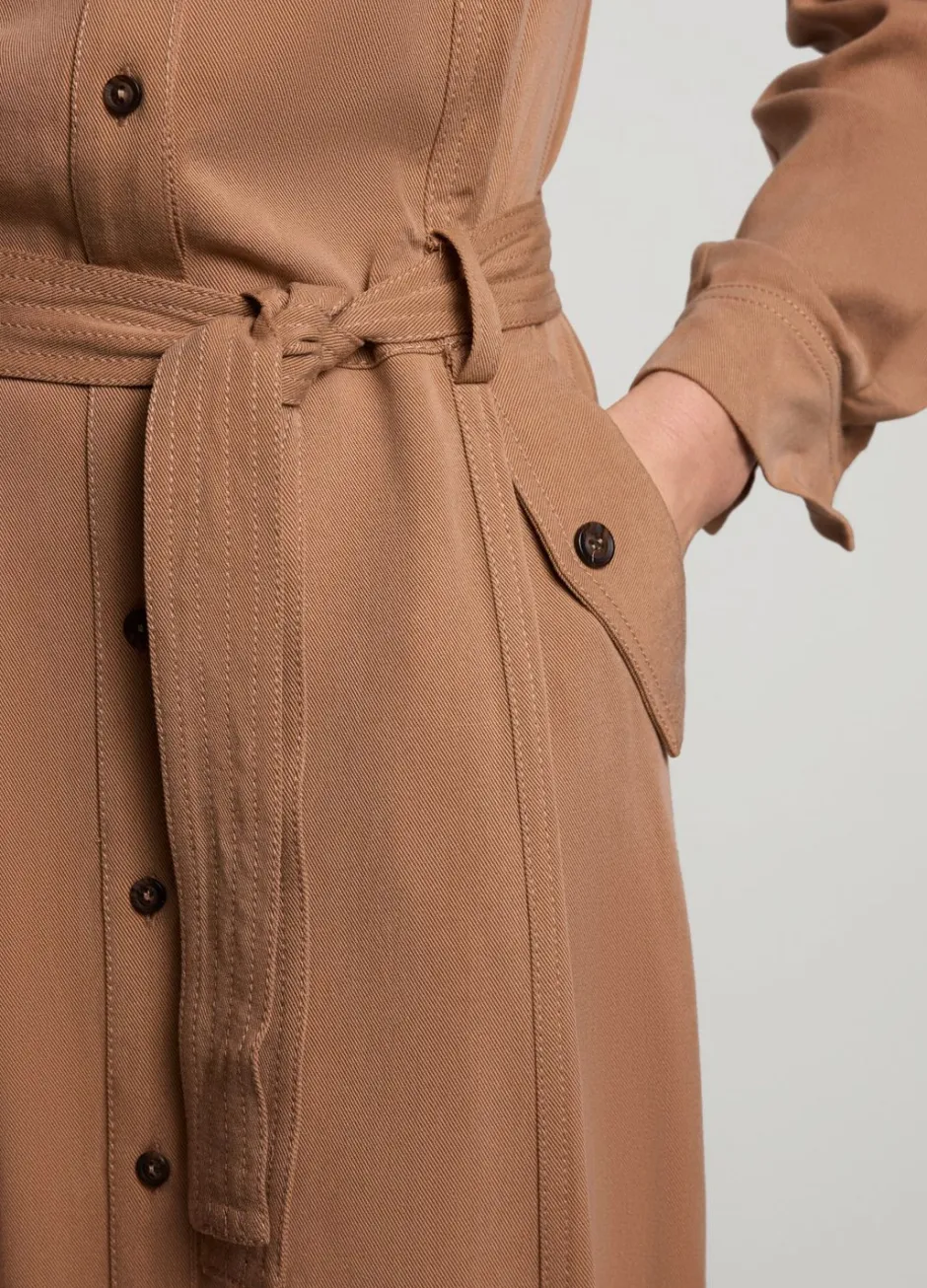 Vrouwen Summum Woman Stoere Doorknoopjurk