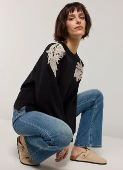 Vrouwen Summum Woman Sweater Met Borduur