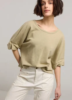 Vrouwen Summum Woman Sweater Opgerolde Mouw