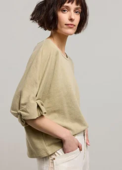 Vrouwen Summum Woman Sweater Opgerolde Mouw