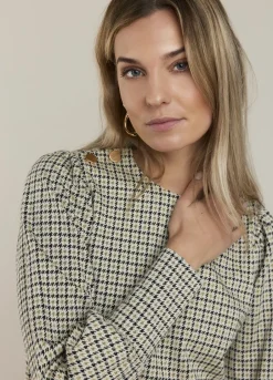 Vrouwen Summum Woman Top Met Ballonmouw