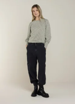 Vrouwen Summum Woman Top Met Ballonmouw