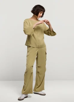 Vrouwen Summum Woman Top Met Boothals