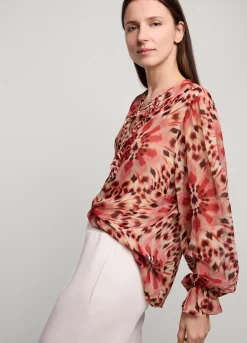 Vrouwen Summum Woman Top Met Dubbele Ruches