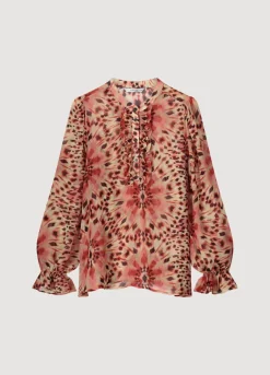 Vrouwen Summum Woman Top Met Dubbele Ruches