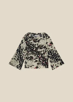 Vrouwen Summum Woman Top Met Flared Mouwen