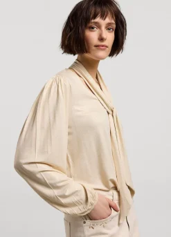 Vrouwen Summum Woman Top Met Losse Sjaal