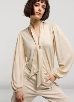 Vrouwen Summum Woman Top Met Losse Sjaal