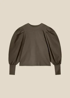 Vrouwen Summum Woman Top Met Opvallende Mouw