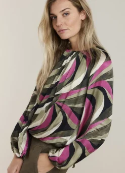 Vrouwen Summum Woman Top Met Pofmouw