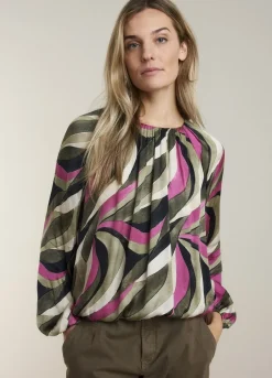Vrouwen Summum Woman Top Met Pofmouw